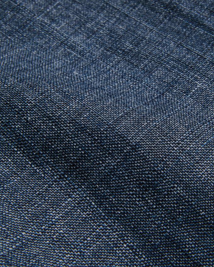Spodnie Męskie Ted Baker Slim Fit Linen And Wool Granatowe Polska | PL-YIGQP5142