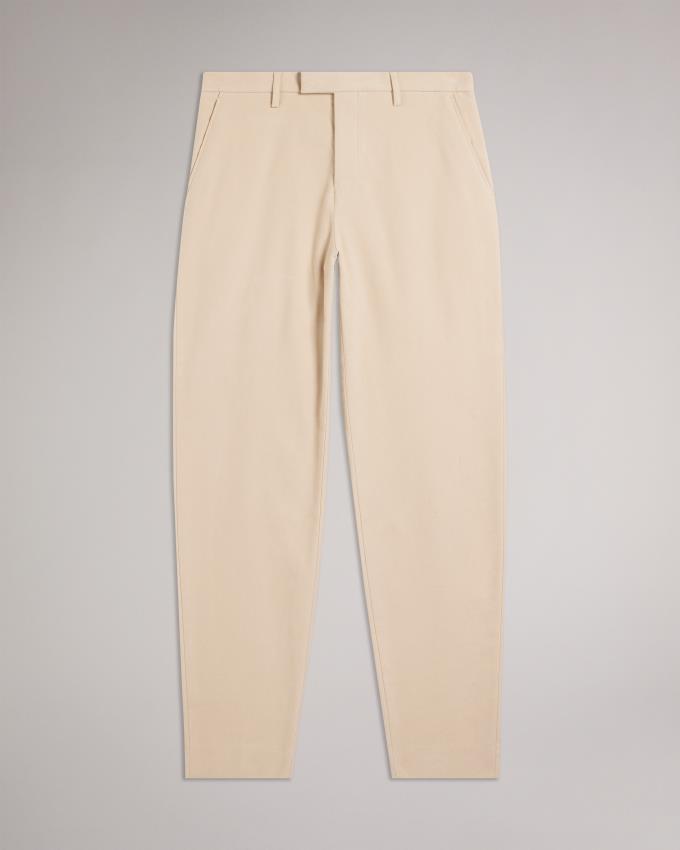 Spodnie Męskie Ted Baker Tapered Moleskin Szare Brązowe Polska | PL-HFGCT6182