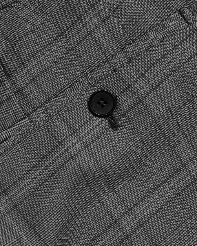 Spodnie Męskie Ted Baker Wool Check Suit Szare Polska | PL-PMKBO0415
