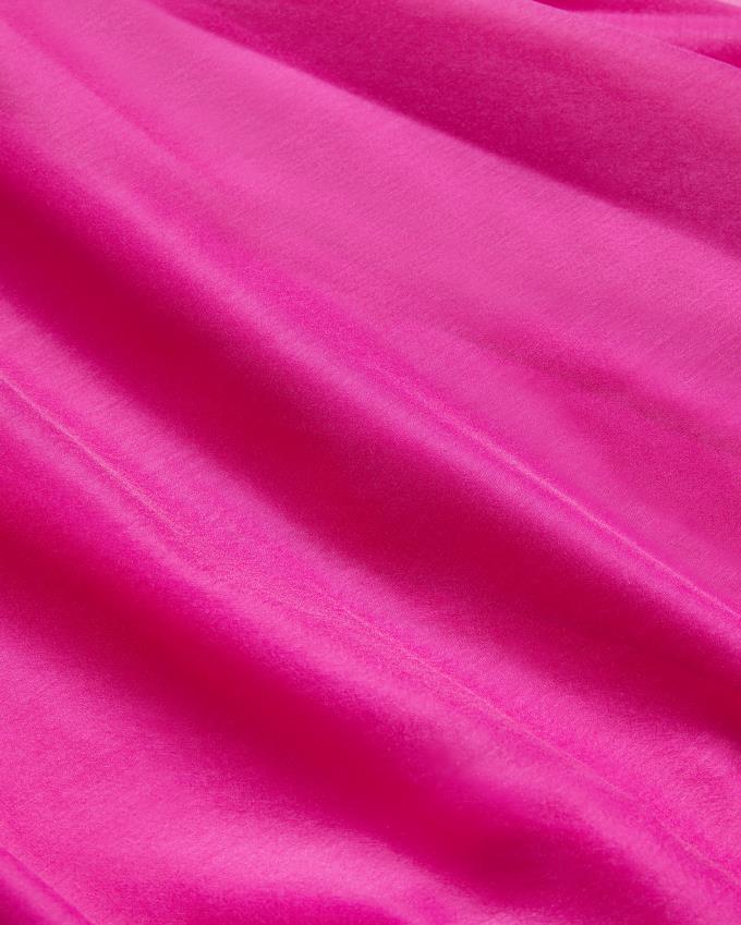 Sukienka Damskie Ted Baker Organza Maxi With Neck Głęboka Różowe Polska | PL-BAZFW1684