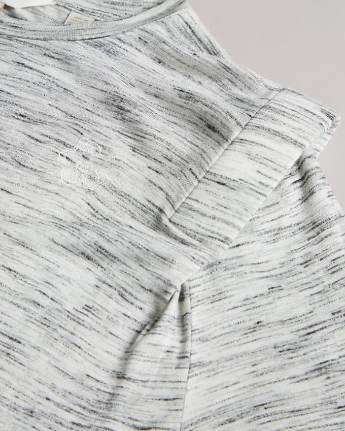 Sukienka Damskie Ted Baker T With Shoulder Detail Białe Polska | PL-AJWSQ8203