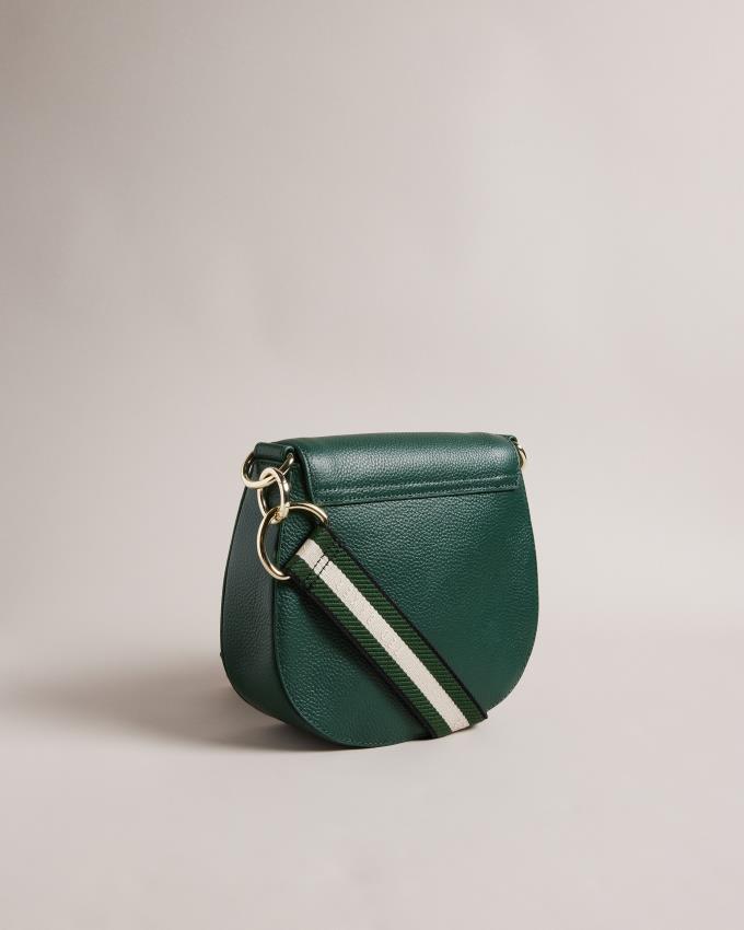 Torba Crossbody Damskie Ted Baker Branded Webbing Satchel Ciemny Zielone Polska | PL-INYHO1965