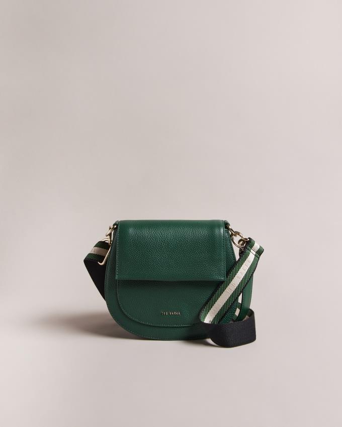 Torba Crossbody Damskie Ted Baker Branded Webbing Satchel Ciemny Zielone Polska | PL-INYHO1965