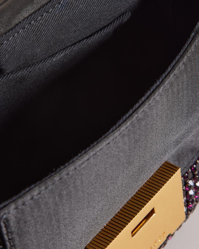 Torba Crossbody Damskie Ted Baker Crystal Mini Jasny Fioletowe Polska | PL-LFHXZ8052