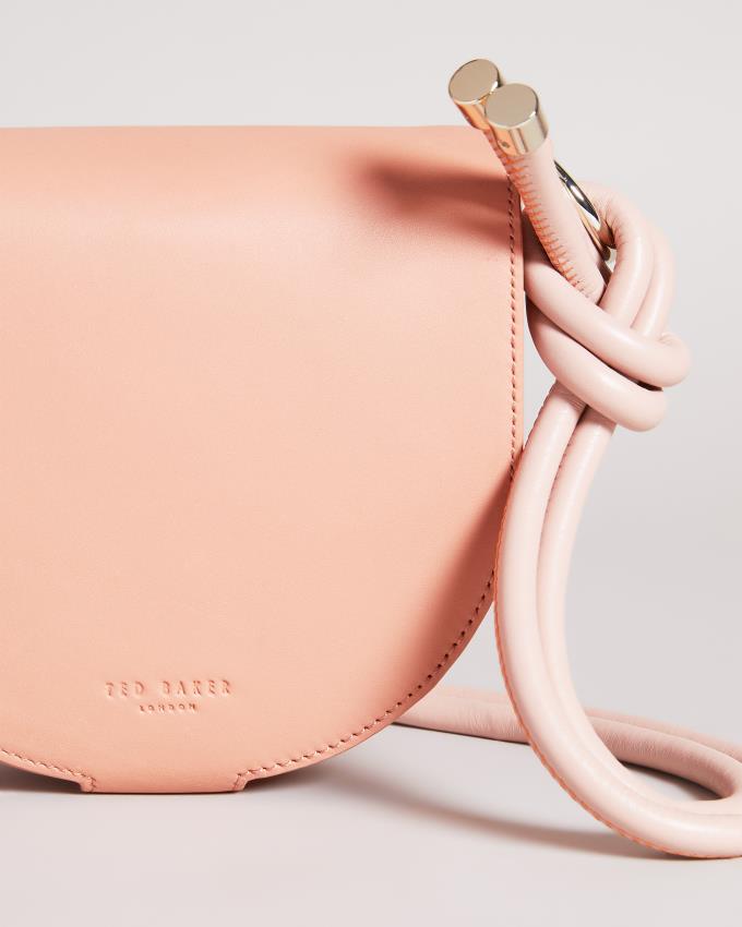 Torba Crossbody Damskie Ted Baker Rope Handle Mini Różowe Polska | PL-HPFOZ4285