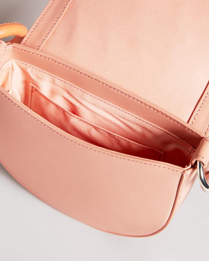Torba Crossbody Damskie Ted Baker Rope Handle Mini Różowe Polska | PL-HPFOZ4285