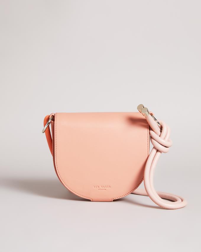 Torba Crossbody Damskie Ted Baker Rope Handle Mini Różowe Polska | PL-HPFOZ4285