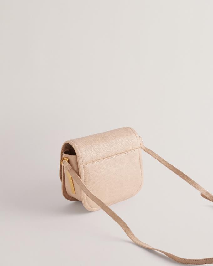 Torba Crossbody Damskie Ted Baker Satchel With Lock Detail Szare Brązowe Polska | PL-SOANP3928