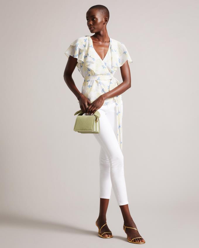 Torba Crossbody Damskie Ted Baker Soft Knot Bow Mini Głęboka Zielone Polska | PL-NFUAH7456