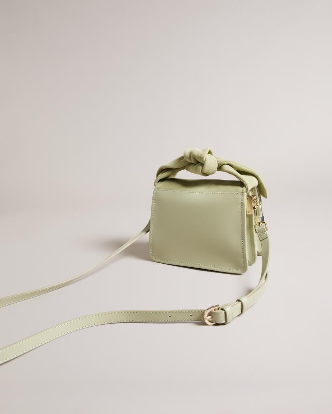 Torba Crossbody Damskie Ted Baker Soft Knot Bow Mini Głęboka Zielone Polska | PL-NFUAH7456