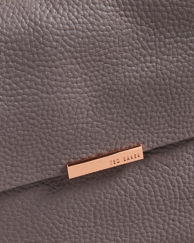 Torba Crossbody Damskie Ted Baker Unlined Soft Leather Szare Polska | PL-QDBGS0716