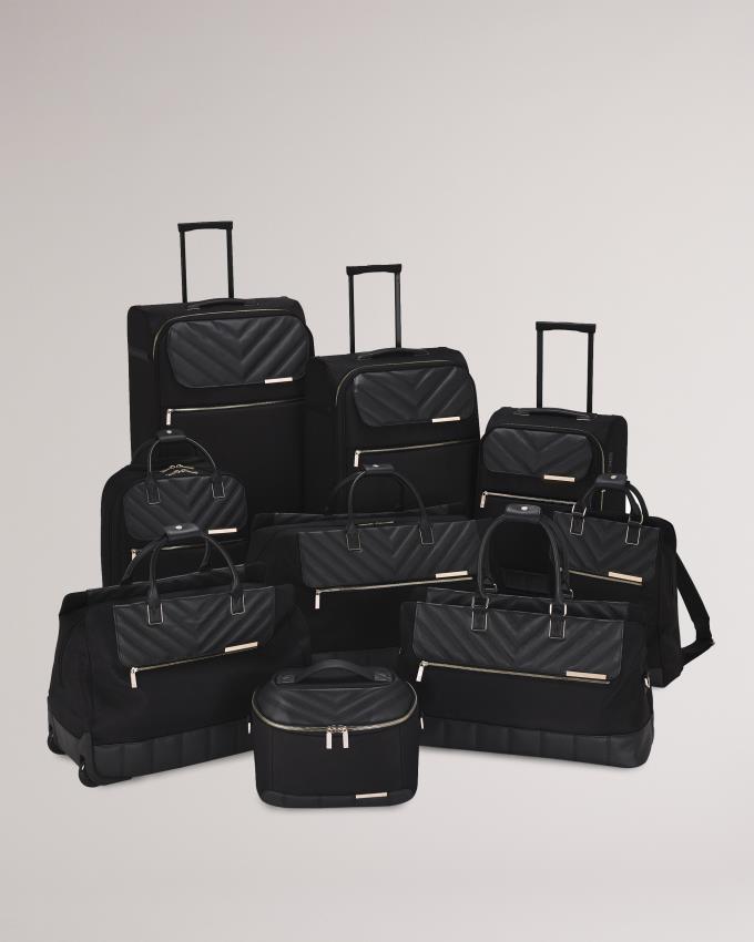 Torba Duffle Damskie Ted Baker Softside Large Trolley Czarne Polska | PL-MNTRY2781