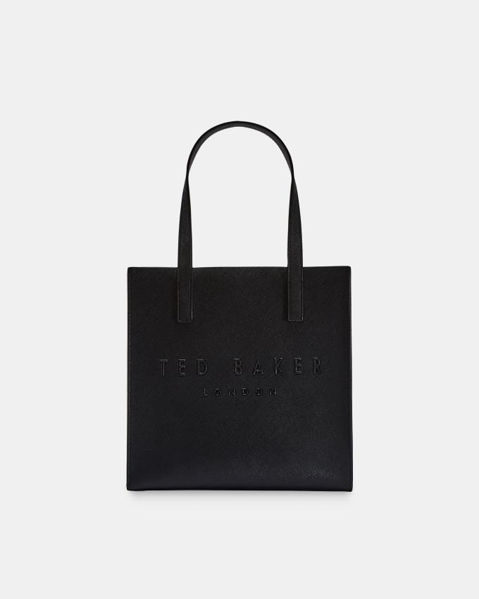 Torebka Damskie Ted Baker Small Crosshatch Icon Czarne Polska | PL-ONLXS1034
