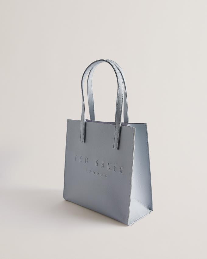 Torebka Damskie Ted Baker Small Crosshatch Icon Głęboka Szare Polska | PL-GFWPZ1056